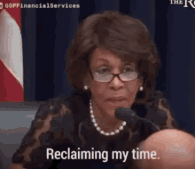 Maxinewaters Reclaiming My Time GIF - Maxinewaters Reclaiming My Time GIFs