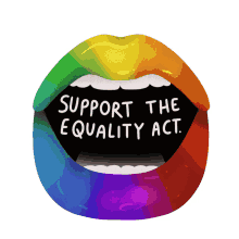 call you senators support the equality act equalityfreedom expand voting rights rainbow