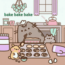 Cat Baker GIF - Cat Baker Cookie GIFs