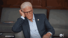 checking the time ted danson neil bremer mr mayor bored