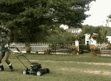 dancing lawnmower