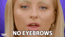 no eyebrows cat warner popbuzz beauty eyebrowless no brows