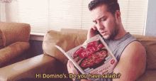 dominos pizza salad healthy diet