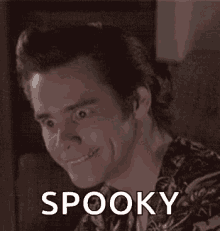 Jim Carrey Ace Ventura GIF - Jim Carrey Ace Ventura Spooky GIFs
