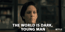 The World Is Dark Young Man GIF - The World Is Dark Young Man The Haunting Of Hill House GIFs