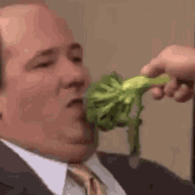 Kevin Force Feed GIF - Kevin Force Feed The Office GIFs