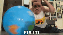 Fix It Spinning GIF - Fix It Spinning Globe GIFs
