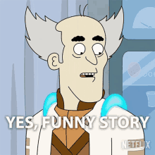 Yes Funny Story Barry Barris GIF - Yes Funny Story Barry Barris Farzar GIFs