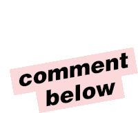 Comment Below Sticker - Comment Below Comment Stickers