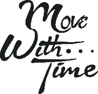 Move With Time Move Sticker - Move With Time Move Logo Stickers