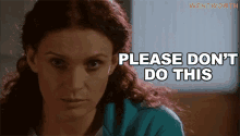 Please Dont Do This Bea Smith GIF - Please Dont Do This Bea Smith Wentworth GIFs