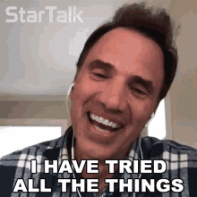 I Have Tried All The Things Startalk GIF - I Have Tried All The Things Startalk I Tried It All GIFs