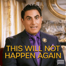 this will not happen again reza farahan shahs of sunset never again no more this will not happen again reza farahan shahs of sunset never again no more