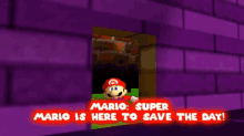 Smg4 Mario GIF - Smg4 Mario Super Mario Is Here To Save The Day GIFs