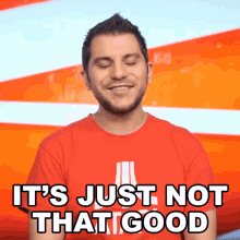 Its Just Not That Good Shane Luis GIF - Its Just Not That Good Shane Luis Rerez GIFs