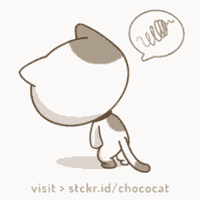 stckrmarket chococat tired grumble speechless stckrmarket chococat tired grumble speechless