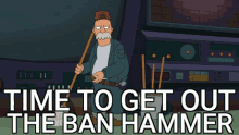 Ban Hammer GIF - Ban Hammer Futurama GIFs