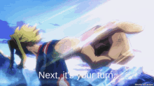 All Might My Hero Academia GIF - All Might My Hero Academia Next Its Your Turn GIFs