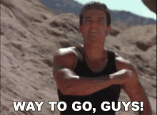 Way To Go Guys Jason Lee Scott GIF - Way To Go Guys Jason Lee Scott Power Rangers Zeo GIFs