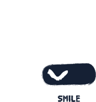 Smileon Button Sticker - Smileon Smile Button Stickers
