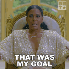 That Was My Goal Tonesa Welch GIF - That Was My Goal Tonesa Welch American Gangster Trap Queens GIFs
