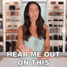Hear Me Out On This Shea Whitney GIF - Hear Me Out On This Shea Whitney Listen To You GIFs