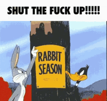 Looney Tunes Rabbit Season GIF - Looney Tunes Rabbit Season Duck Season GIFs