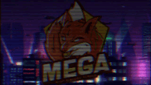 mega fox logo smile