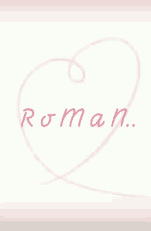 Name Roman GIF - Name Roman Heart GIFs