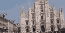Duomo Milano Lombardia Architettura Cattedrale Arte Viaggio Viaggiare Turismo Turista Turisti GIF - Milan Cathedral Italy Italia GIFs