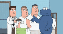Cookie Monster Intervention - Intervention GIF - Family Guy Cookie Monster Intervention GIFs