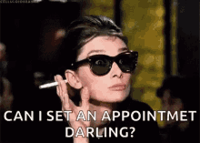 Can I Set An Appointment Darling Smoking GIF - Can I Set An Appointment Darling Appointment Smoking GIFs