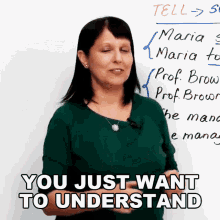 You Just Want To Understand Rebecca GIF - You Just Want To Understand Rebecca Engvid GIFs
