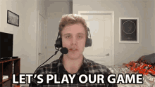 Lets Play Our Game Dave Olson GIF - Lets Play Our Game Dave Olson Dolson GIFs