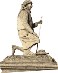 manuel tzoc kneeling statue manuel tzoc kneeling statue