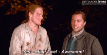 High Five Awesome GIF - High Five Awesome Bromance GIFs