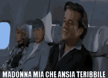 Ansia Che Ansia Terribile Che Stress Christian De Sica Aereo GIF - Stress Anxiety Terrible GIFs