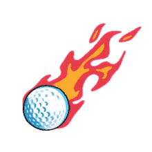 Golf Ball Spinning GIF - Golf Ball Spinning On Fire GIFs