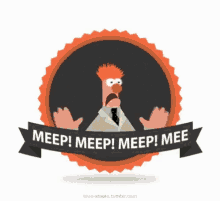 Meep Beaker GIF - Meep Beaker Kermit GIFs