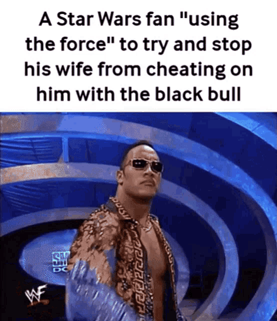 His wife and Black Bull