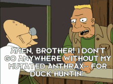 Duck Hunting Mutated Anthrax GIF - Duck Hunting Mutated Anthrax Futurama GIFs