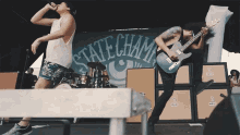 Rock And Roll State Champs GIF - Rock And Roll State Champs Derek Discanio GIFs