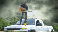 cause i saw a tiger joe exotic i saw a tiger strumming playing the guitar cause i saw a tiger joe exotic i saw a tiger strumming playing the guitar