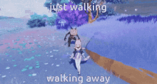 Kokomi Just Walking Walking Away GIF - Kokomi Just Walking Walking Away GIFs