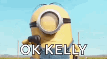 Ok Kelly Minions GIF - Ok Kelly Minions Thumbs Up GIFs