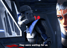 Star Wars Captain Rex GIF - Star Wars Captain Rex They Were Waiting For Us GIFs