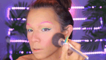 blush on brushes pink blush on makeup tutorial neon makeup blush on brushes pink blush on makeup tutorial neon makeup
