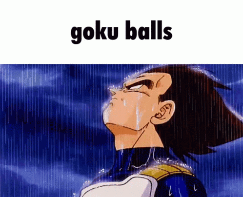 Vegeta Goku Balls GIF - Vegeta Goku Balls Crying - Discover &amp; Share GIFs