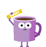 Coffee Adds Sugar And Becomes Sweeter Sticker - Caffeine Rush Sweet Coffee Stickers