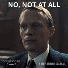 No Not At All Ian Campbell GIF - No Not At All Ian Campbell Paul Bettany GIFs